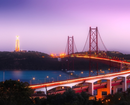 lisboa ponte 25 de abril, mudança para Portugal